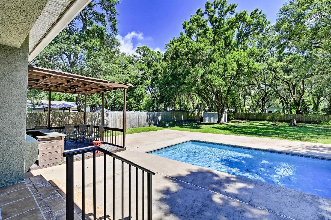 Tampa Oasis With Pool About 7 Mi To Busch Gardens! Villa Exterior foto